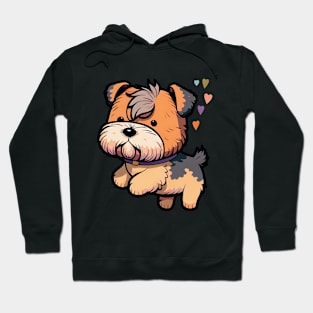 Cute Kawaii Airedale Terrier Puppy Hoodie